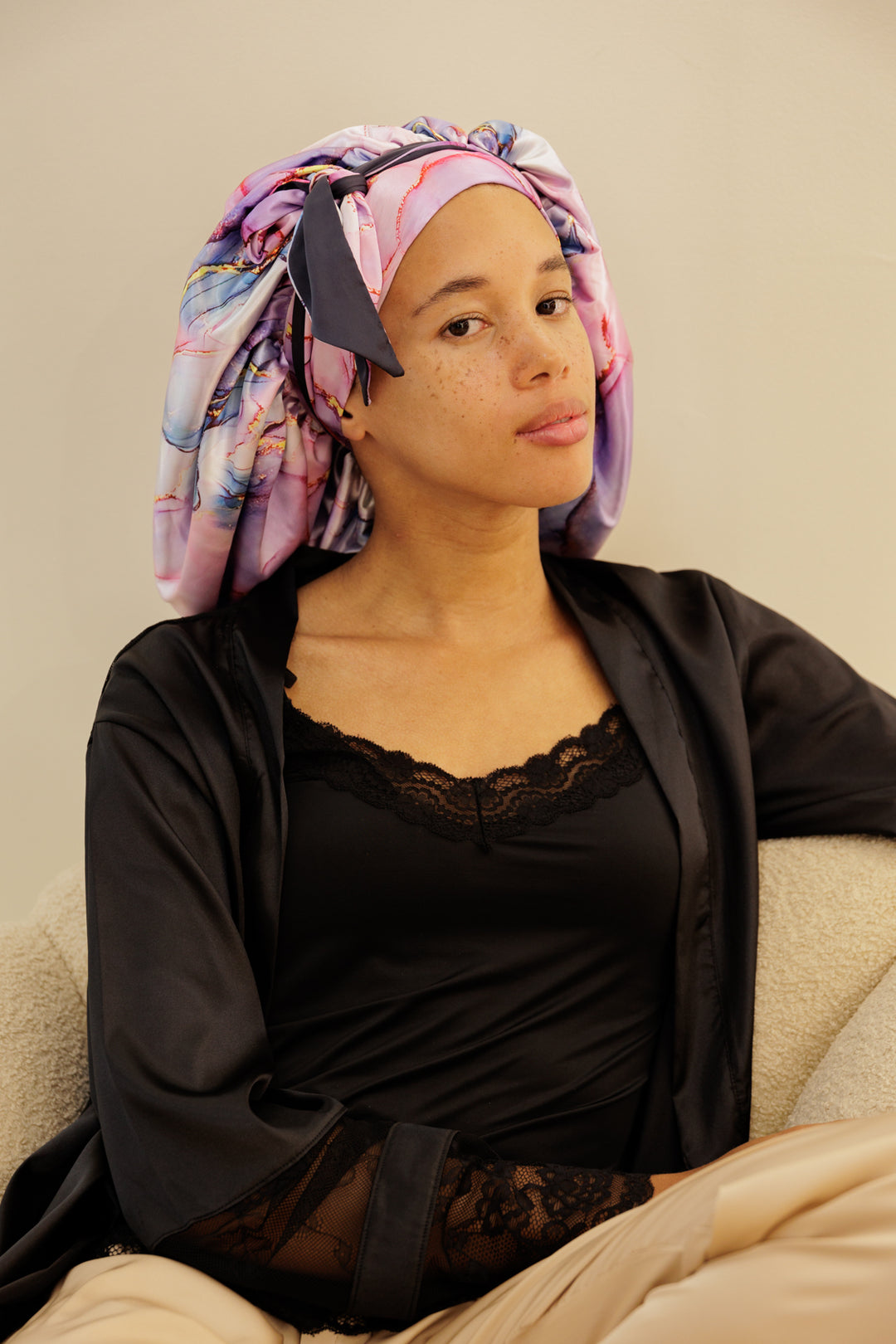 Bonnet à turban Silky 