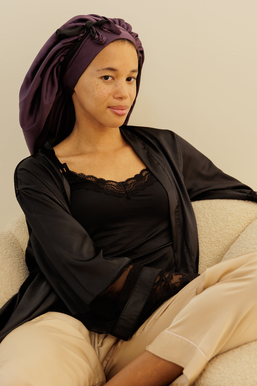 Bonnet à turban Silky 