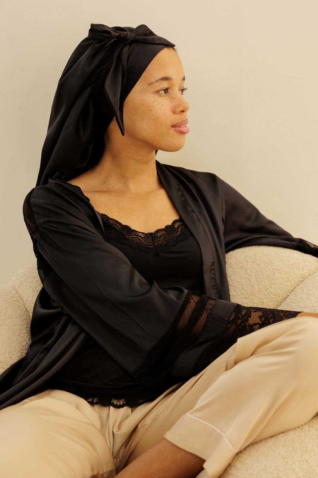 Bonnet à turban Silky 