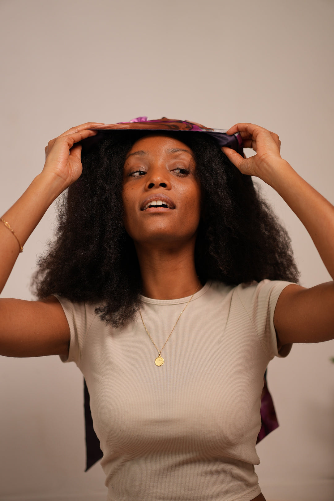 Bonnet turban SOFT SWIRL