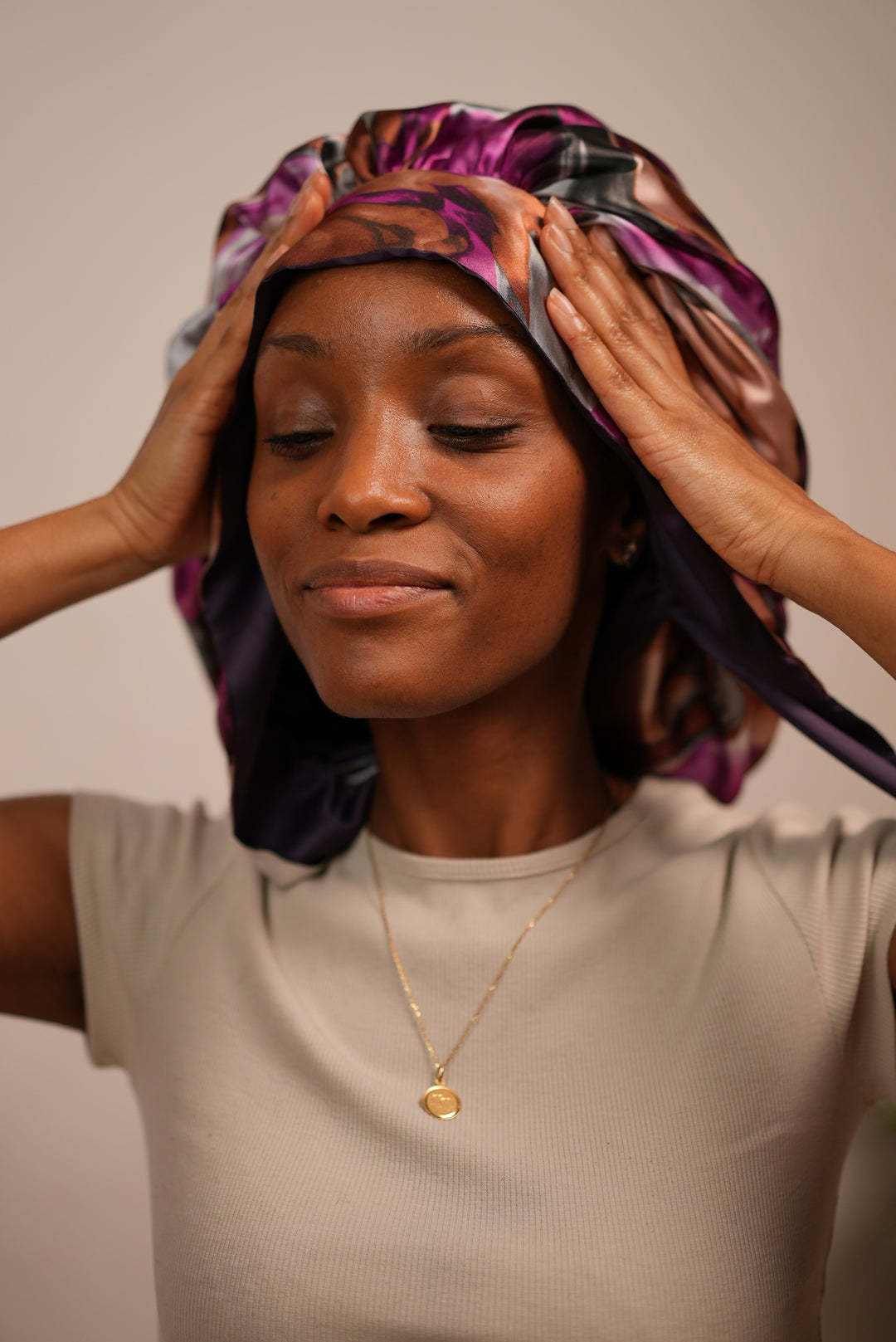 Bonnet turban SOFT SWIRL