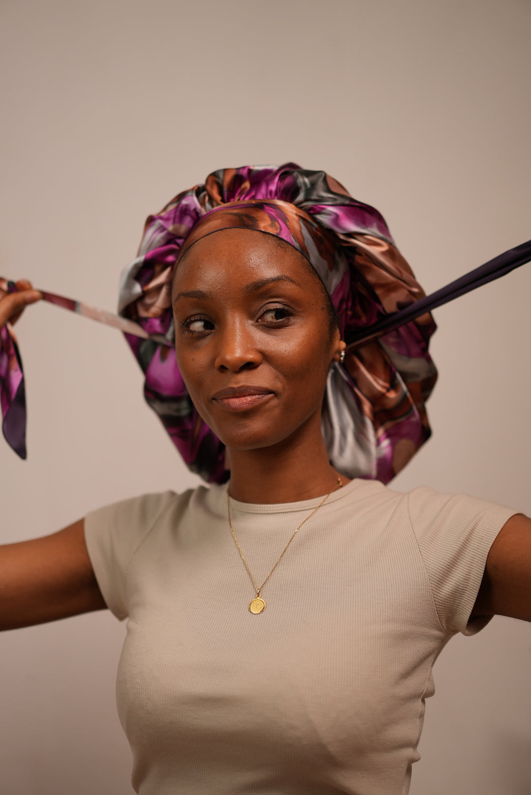 Bonnet turban SOFT SWIRL