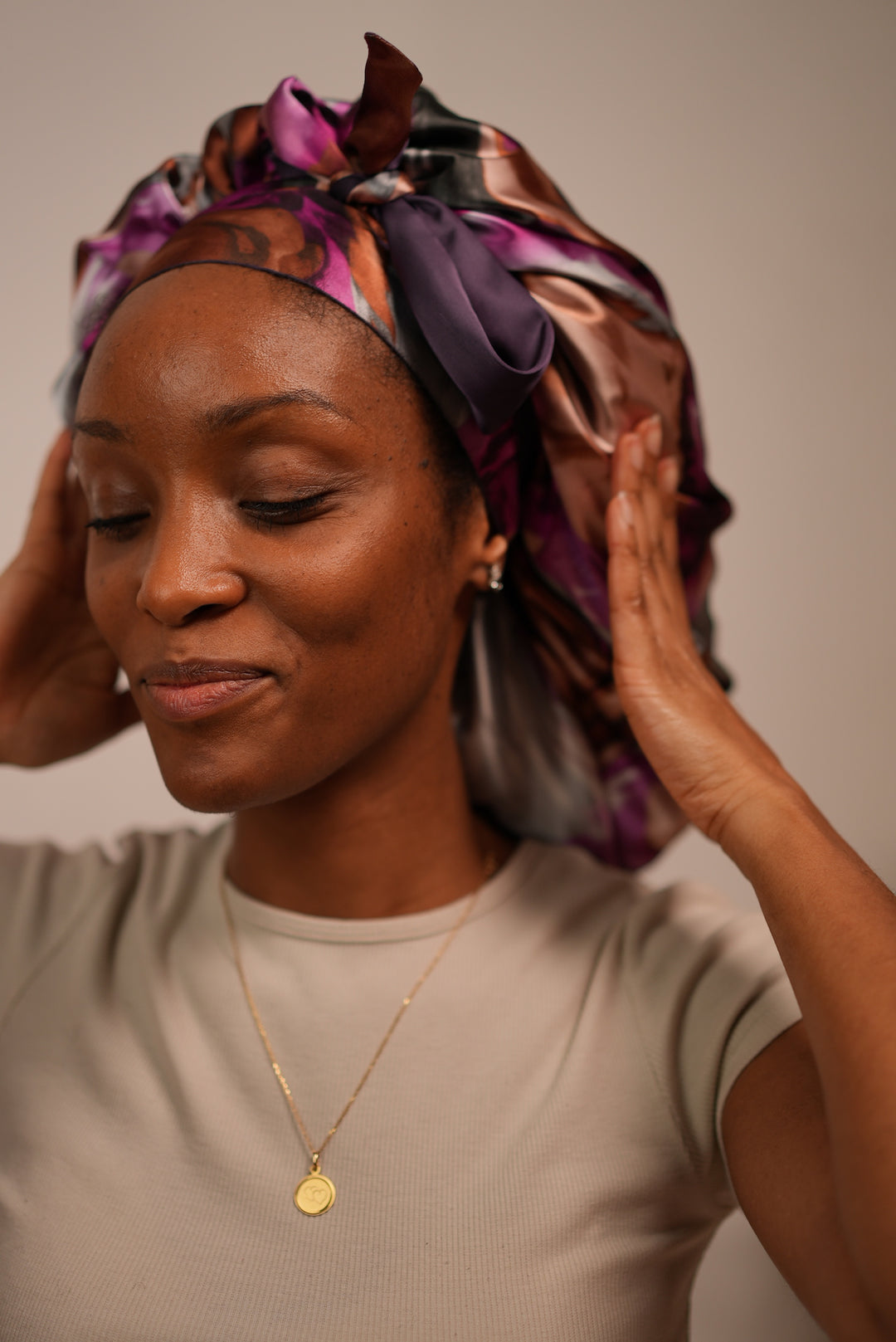 Bonnet turban SOFT SWIRL