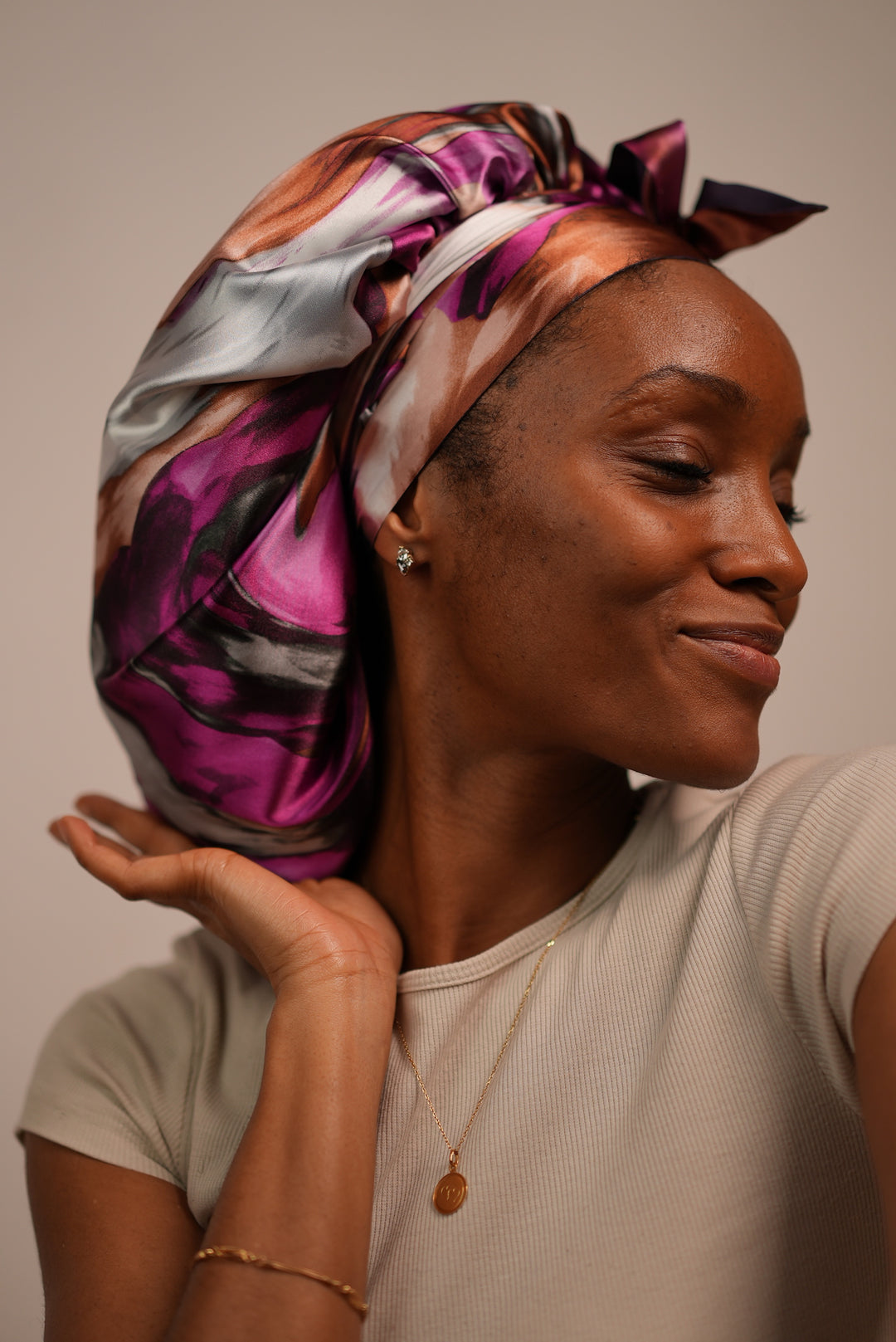 Bonnet turban SOFT SWIRL