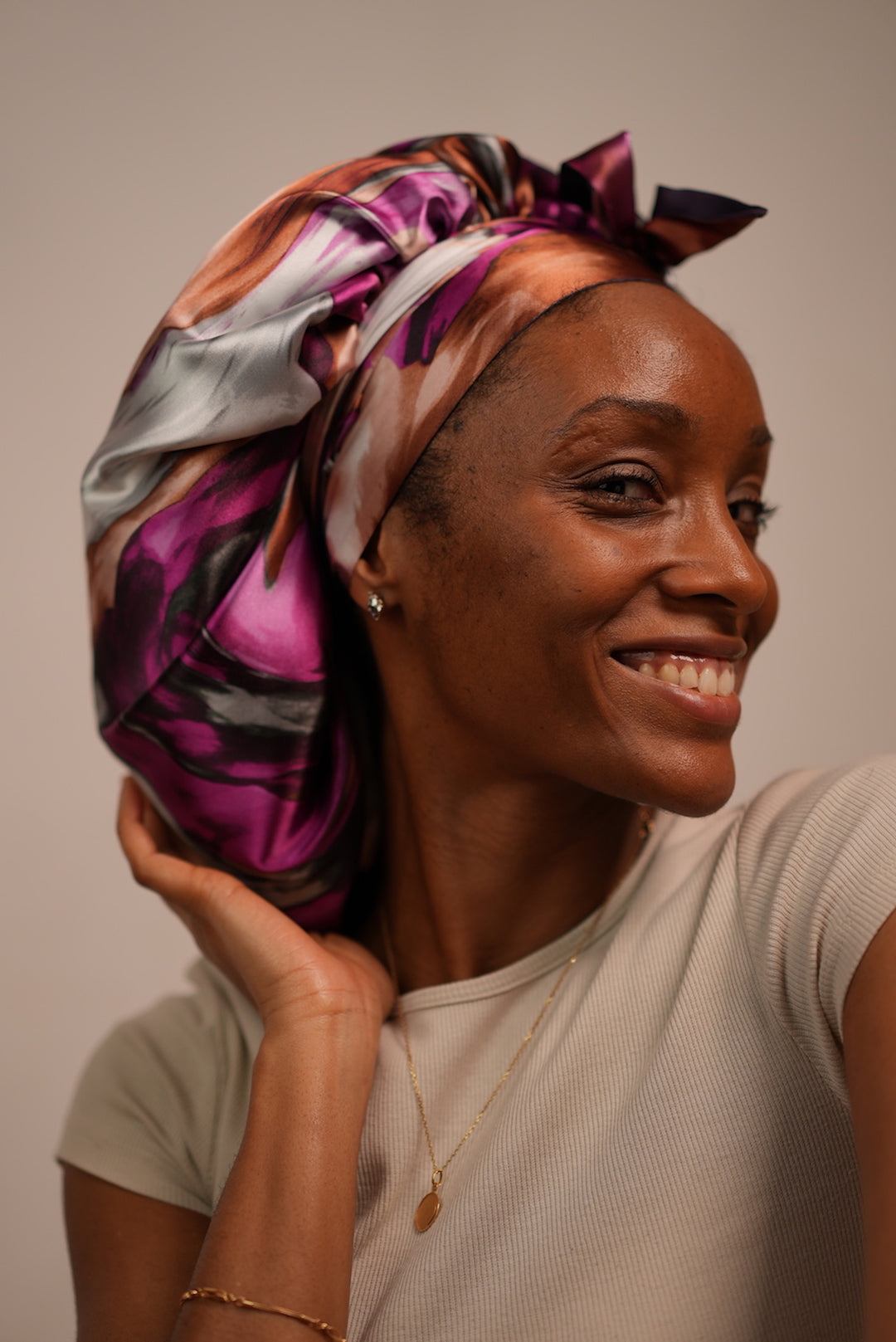 Bonnet turban SOFT SWIRL